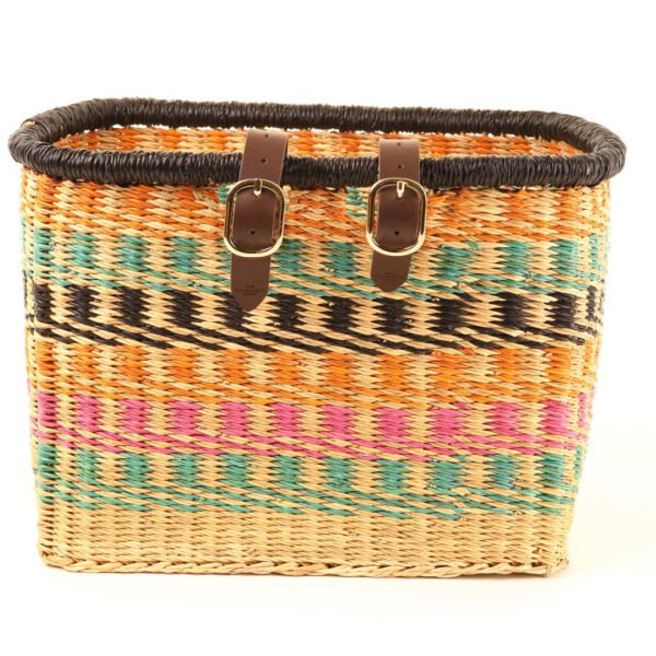 THE BASKET ROOM Ashanti: Handcrafted Bike Basket