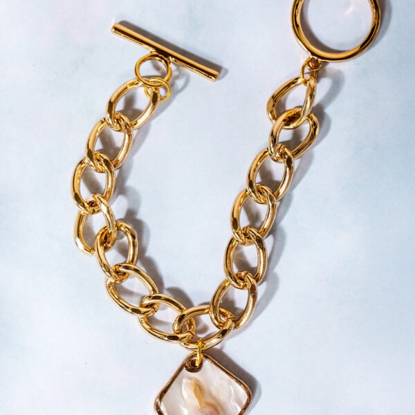 Awaken Pearl Chain Bracelet