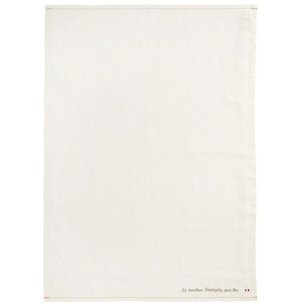 CHARVET ??DITIONS Le Torchon Brode Linen Tea Towel